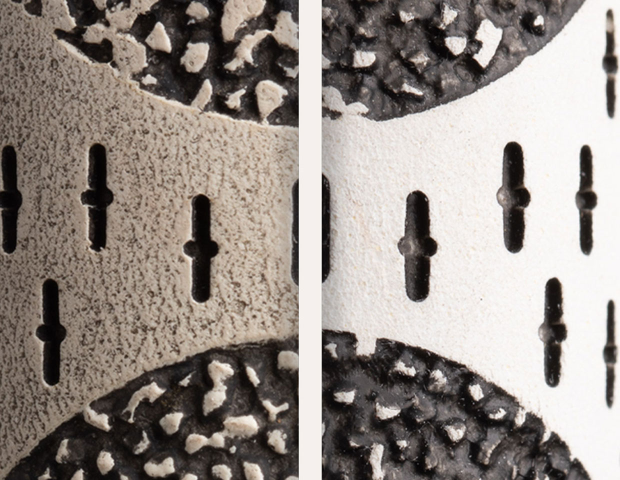 worn versus new grip side by side