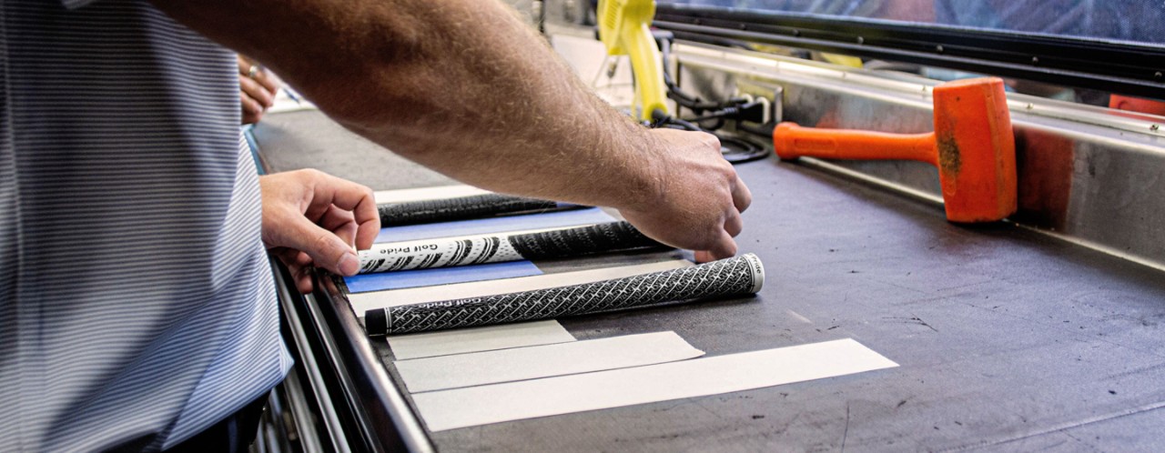 grips ready to be tested in the innovation lab