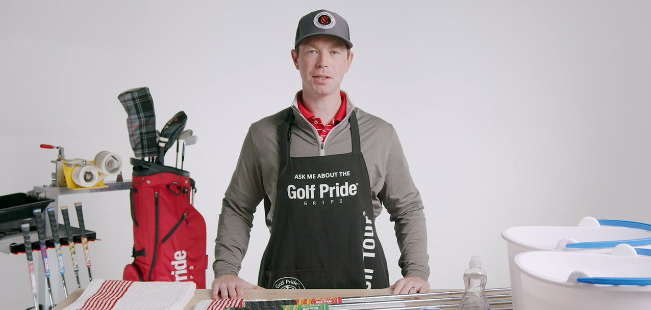 How to clean your Golf Pride grips Golf Pride 1 Grip on Tour